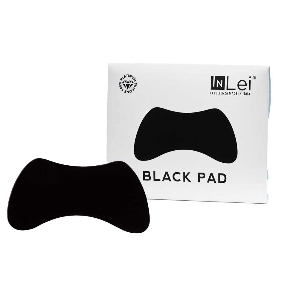 In Lei® 4 Silicone Pads Schwarz